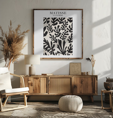 Leafy Shadows Dance | Poster - Room Interior 2