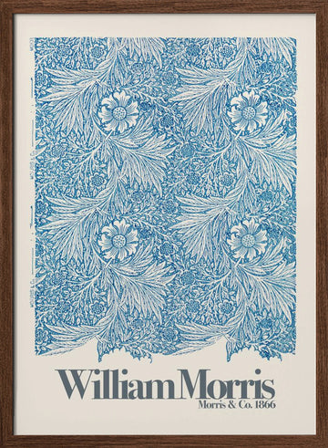 Marigold | Poster - Walnut Frame Interior