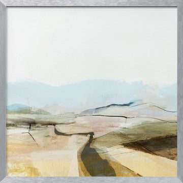 Countryview | Poster - Silver Frame Interior