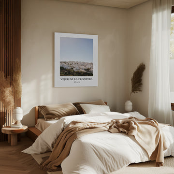 Vejer de la Frontera Spain Travel poster | Canvas - Room Interior 2