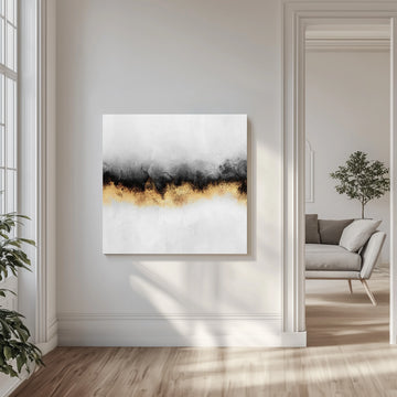 Elegant Abstract Gold | Canvas - Room Interior 1