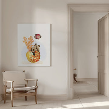 Nautilus Reef Life | Canvas - Room Interior 1