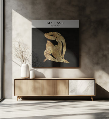 Golden Silhouette | Canvas - Room Interior 2