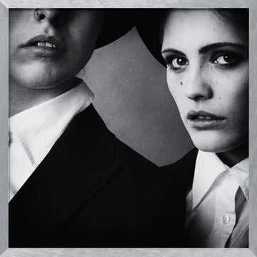 Intense Female Duo | Poster - Silver Frame Interior