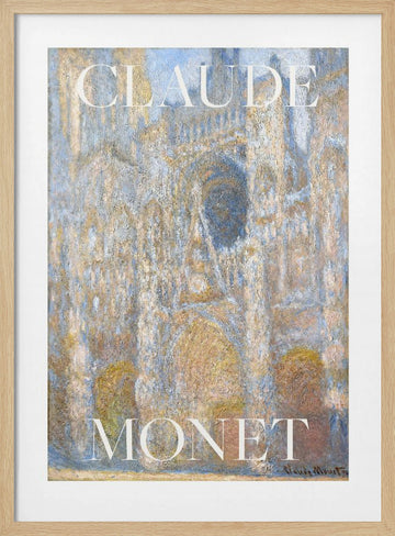 The Cour d'Albane | Poster - Wood Frame Interior