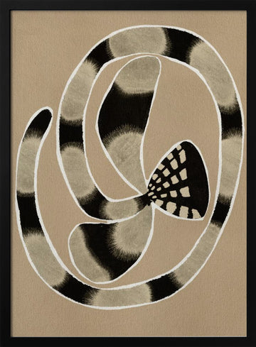 Delicate Bloom 5 | Poster - Black Metal Frame Interior