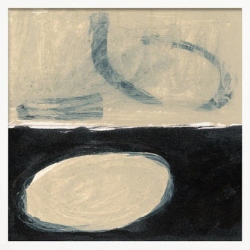 Circle | Poster - White Frame Interior