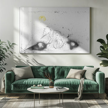 Mysterious Beaked Figure | Poster - Room Interior 1