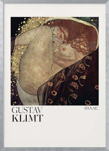 Danae (1907 1908) Poster | Poster - Silver Frame Interior