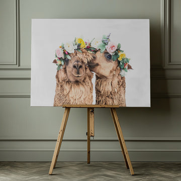 Boho Alpacas | Canvas - Room Interior 1
