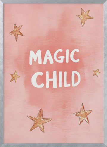 Starry Dreams | Poster - Silver Frame Interior