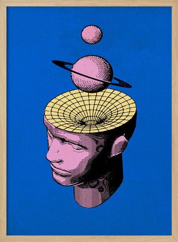 Inner Universe | Poster - Wood Frame Interior