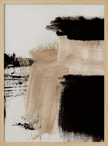 Path | Poster - Wood Frame Interior