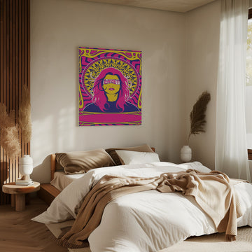 70's Woman Series #1 | Canvas - Room Interior 2