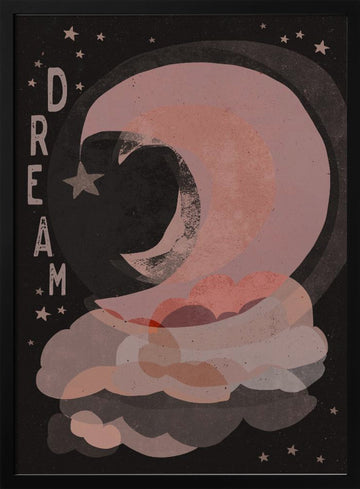 Celestial Slumber | Poster - Black Metal Frame Interior