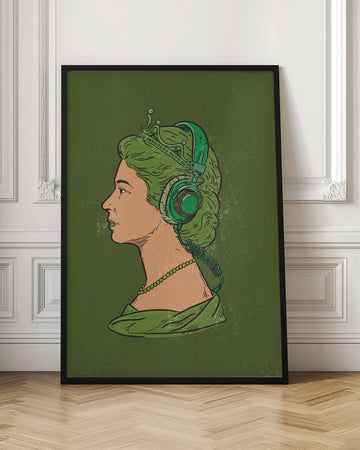 Green Queen Beats | Poster - Room Interior 1