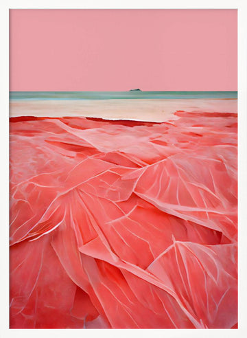 Crimson Dreams | Poster - White Frame Interior