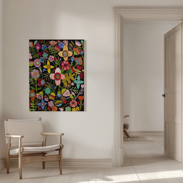 Floral Jungle | Canvas - Room Interior 1