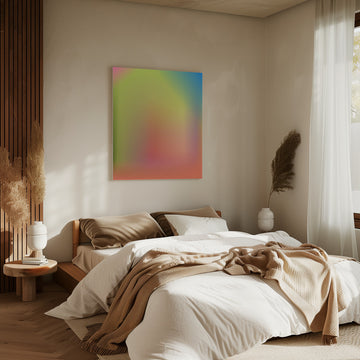 Vibrant Soft Gradient | Canvas - Room Interior 2