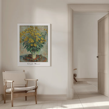 Jerusalem Artichoke Flowers | Canvas - Room Interior 1