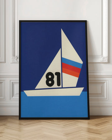 Blue Water Sailing 81 | Poster - Room Interior 1