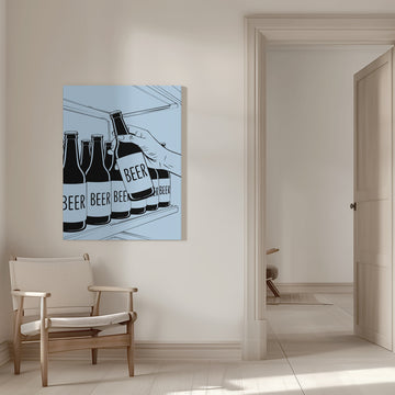 Cold Beer Grab | Canvas - Room Interior 1