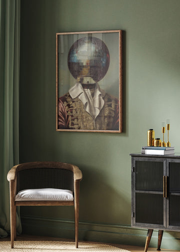 Baroque Disco Gentleman | Poster - Room Interior 2