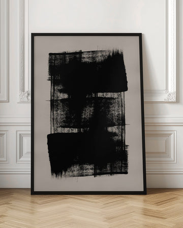 Abstract Brush Strokes 180Y | Poster - Room Interior 1