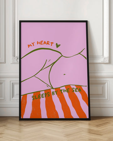 Heart Sleeps By The Sea | Poster - Room Interior 1