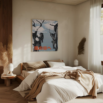 Winter Valley Forest | Canvas - Room Interior 2