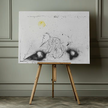 Mysterious Beaked Figure | Canvas - Room Interior 1