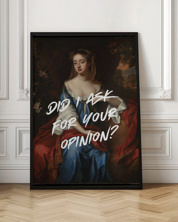 Elegant Opinion Woman | Poster - Room Interior 1
