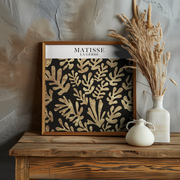 Golden Foliage Dance | Poster - Room Interior 1