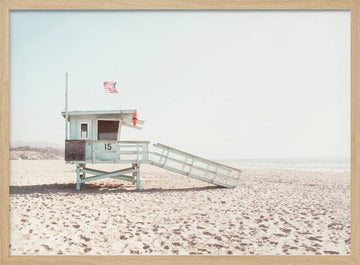 Santa Monica | Poster - Wood Frame Interior