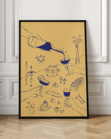 Elegant Dinner Gathering | Poster - Room Interior 1