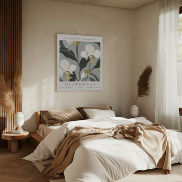 Tropical Guatemala Orchids | Canvas - Room Interior 2