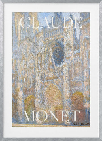 The Cour d'Albane | Poster - Silver Frame Interior