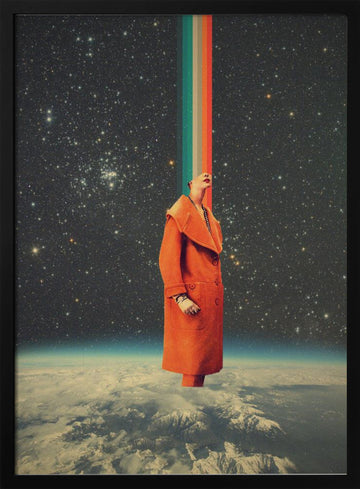 Spacecolor | Poster - Black Metal Frame Interior
