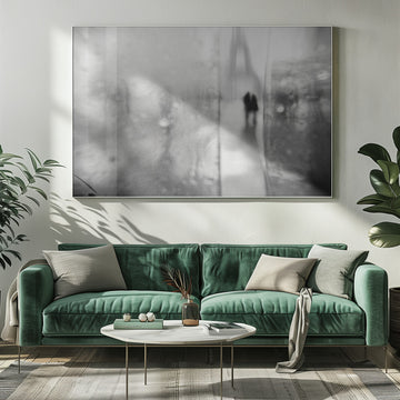 Blurred Paris Romance | Poster - Room Interior 1