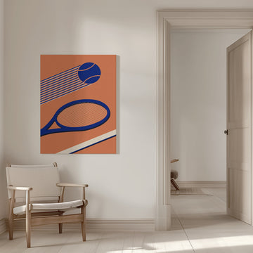 Tennis 80s | Canvas - Room Interior 1