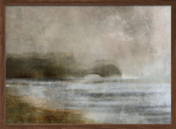 Dusk | Poster - Walnut Frame Interior
