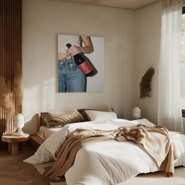 Sharing Love And Wine | Canvas - Room Interior 2