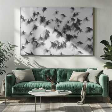 Dynamic Flying Flock | Poster - Room Interior 1