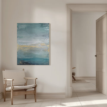 A Serene Seascape | Canvas - Room Interior 1