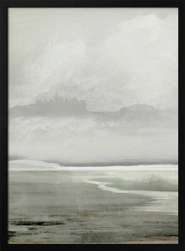 Lakes | Poster - Black Metal Frame Interior