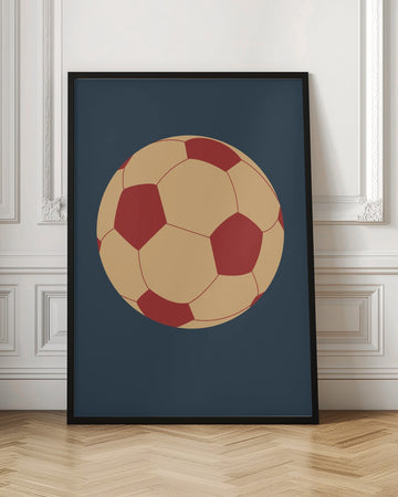 Classic Soccer Ball | Poster - Room Interior 1