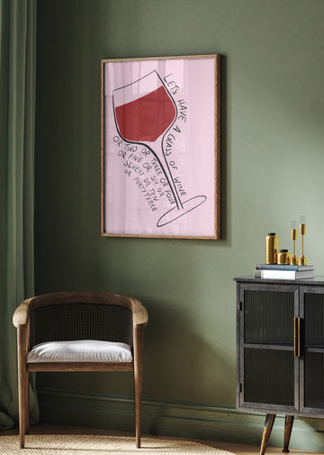 Wine x 43 | Poster - Room Interior 2