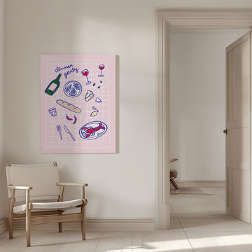 Dinner Party | Canvas - Room Interior 1
