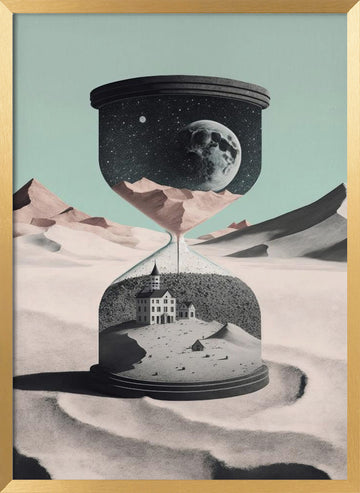 Timeless Landscapes | Poster - Gold Frame Interior