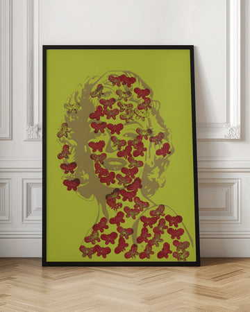 Marilyn Monroe Butterflies | Poster - Room Interior 1